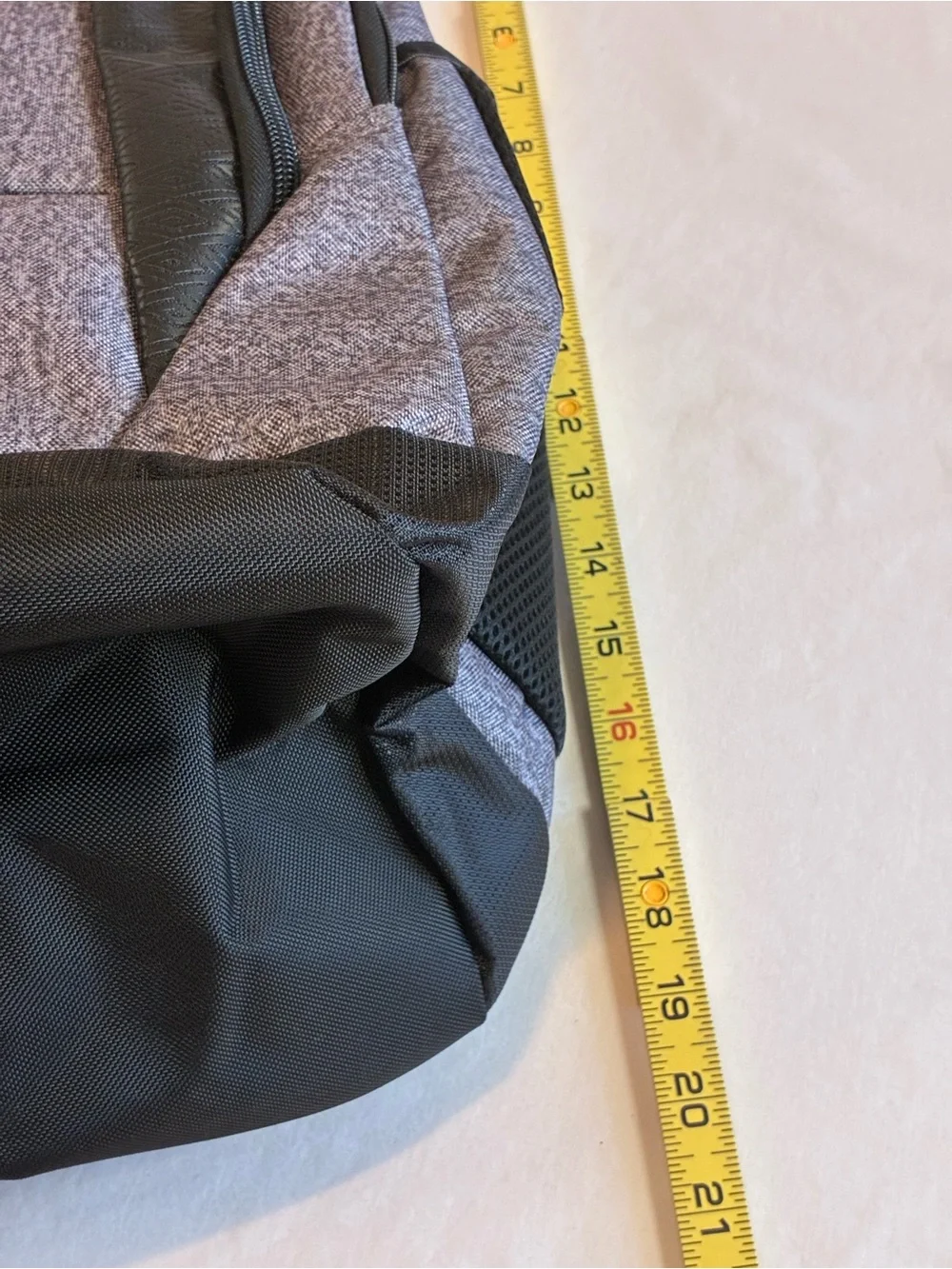 Umbro Heather Grey Padded Backpack with Laptop Compartment